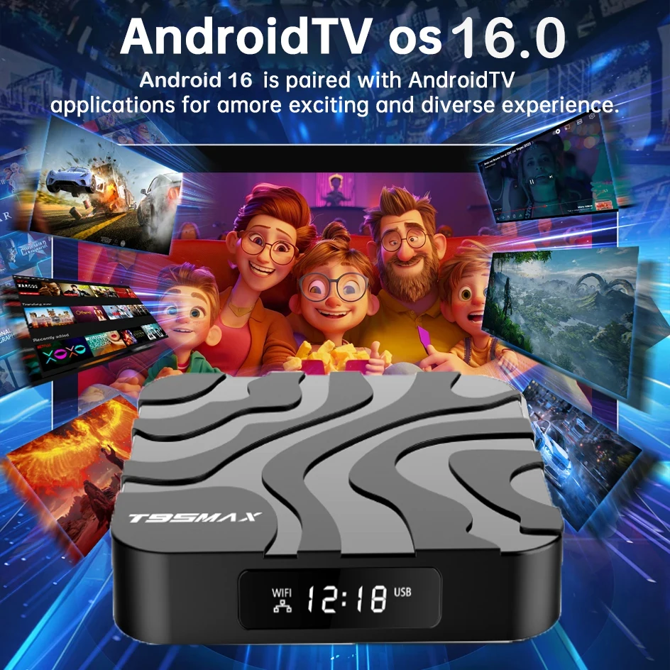 Android16 Smart TV Box T95Max  - Ddr3 8Gb ulasan dan harga