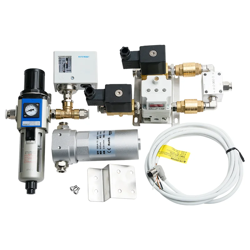 Air source control filter, pressure reducing valve, proportional valve set, pneumatic equipment air path control valve
