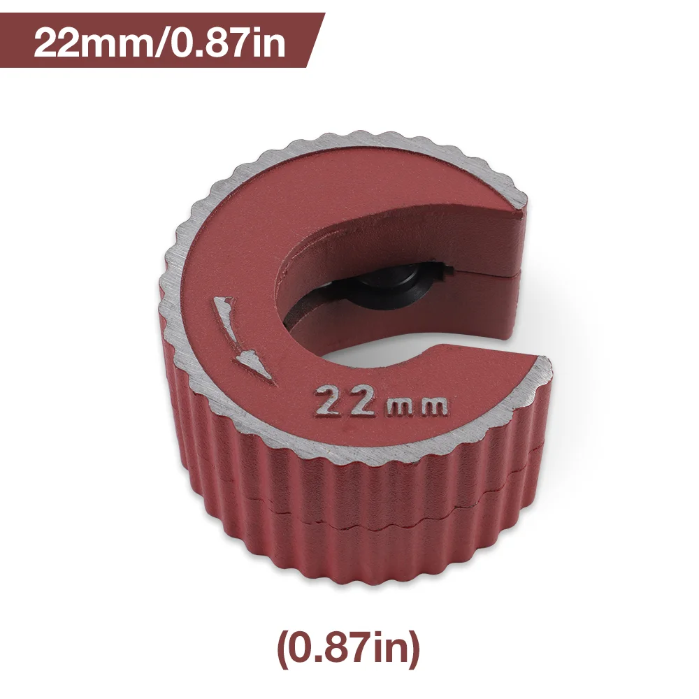 Professioneller Mini-Rohrschneider, runder selbstsichernder Rohrschneider für Kupfer-, Aluminium- und PVC-Rohre, 3 Größen (15/22/28 mm), für Sanitärreparaturen und Heimwerkerarbeiten – Detail 8