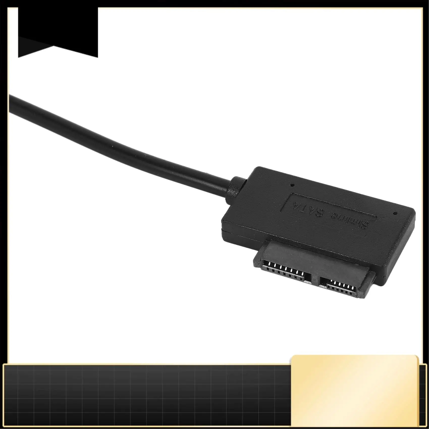 Slim SATA Cable USB 2.0 To 7+6 External Power For Laptop SATA Adapter Converter Support Window Xp/7/8/10 Mac OS EM88-N33R