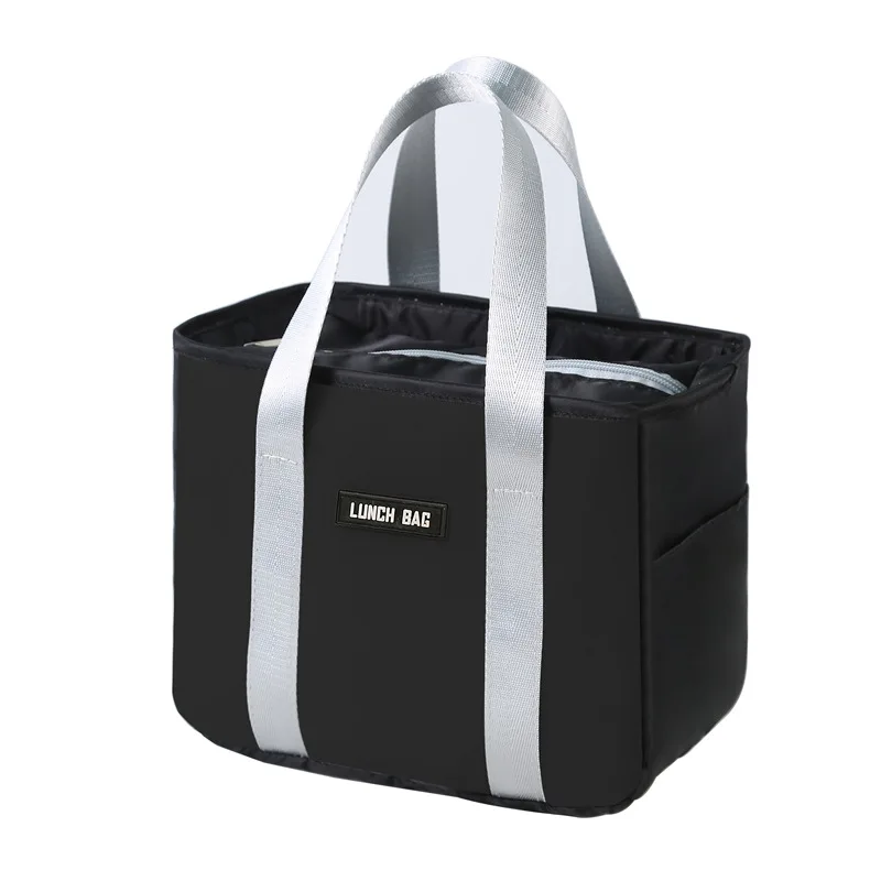 Summe-Glacière Portable 6L Isolation Thermique, Sac à Glace au Travail, Document Solide, Étudiant, Repas Étanche, Feuille d'Aluminium Épaissie