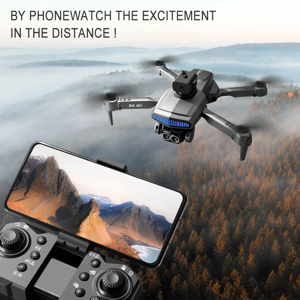 Mini Aerial Photography Drone 1080P Camera Adjustable Lens Quadcopter Foldable Drone Toy