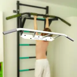 Wall Mounted Pull up Bar Doorway Pull up Bar with Non Slip Grips Multifunctional