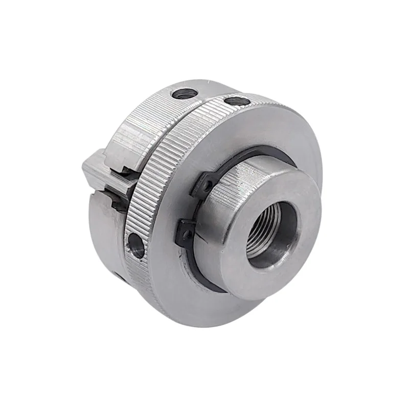 50mm Mini 3 Jaws CNC Wood Lathe Chuck High Precision Manual Lathe Chuck  M14 Metalworking Machine Accessories Tools