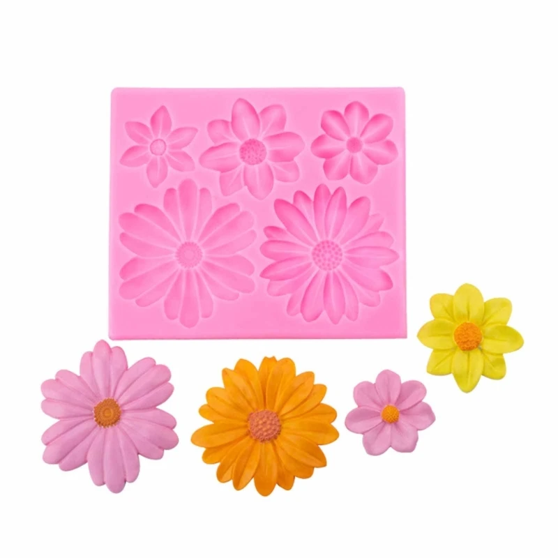 3D Silicone Flexible Mould Clay Resin Ceramics Candy Fondant Candy Chocolate Soap Mould Drop shipping image 4