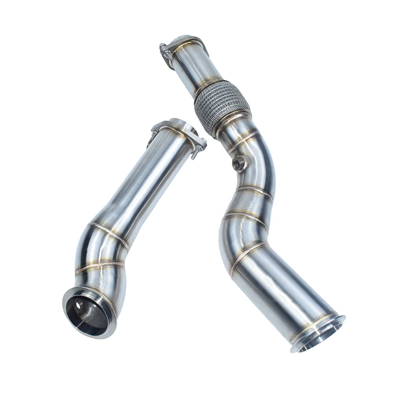 DEX.TY для 2021-2024BMW M2 M3 M4 G80 G82 G87 3000CC Обновление из нержавеющей стали 304, прямая секция головки водосточной трубы