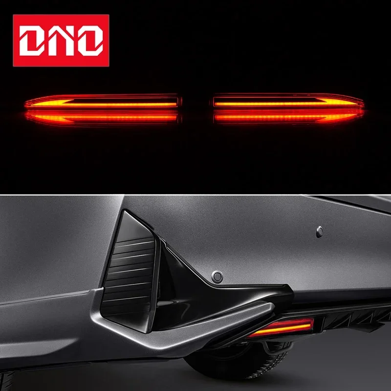 Car LED Rear Bumper Lamps For Toyota Yaris Ativ Vios 2022 2023 Brake Light Turn Signal Backup Reflector Lamp Taillights Fog lamp