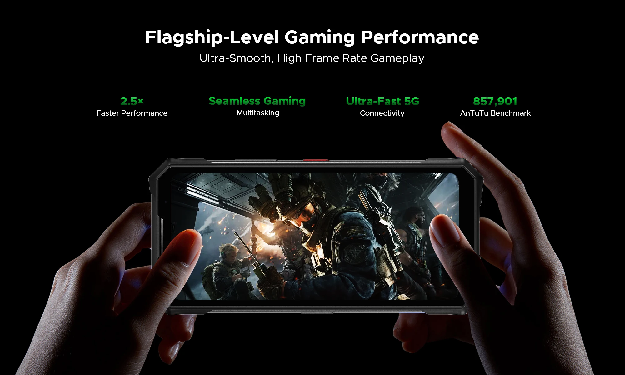 DOOGEE 5G V50 Flagship Rugged Smartphone, Dimensity 8300, 16GB+512GB, RGB Light, 200MP+20MP Night Vision+8MP Telephoto +8MP Wide Lens, Bluetooth Intercom, AI Features, 6.78" FHD 120Hz 550nit Screen, 66W, 11000mAh Silicon Carbon Battery, NFC, WiFi6E
