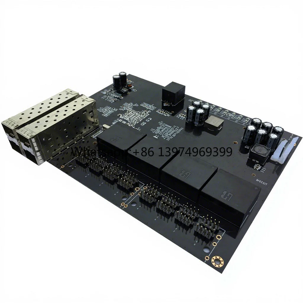 InMax Manufacturer Customized 16 Port RJ45 Fiber Switch,L3 Gigabit & 10G Ethernet Optical Fiber Switch
