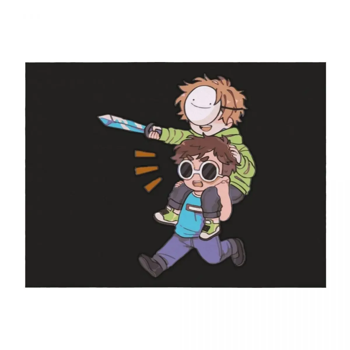 

dream smp all members Throw Blanket Decorative Sofas Luxury Designer Bed Fashionable Soft Blankets