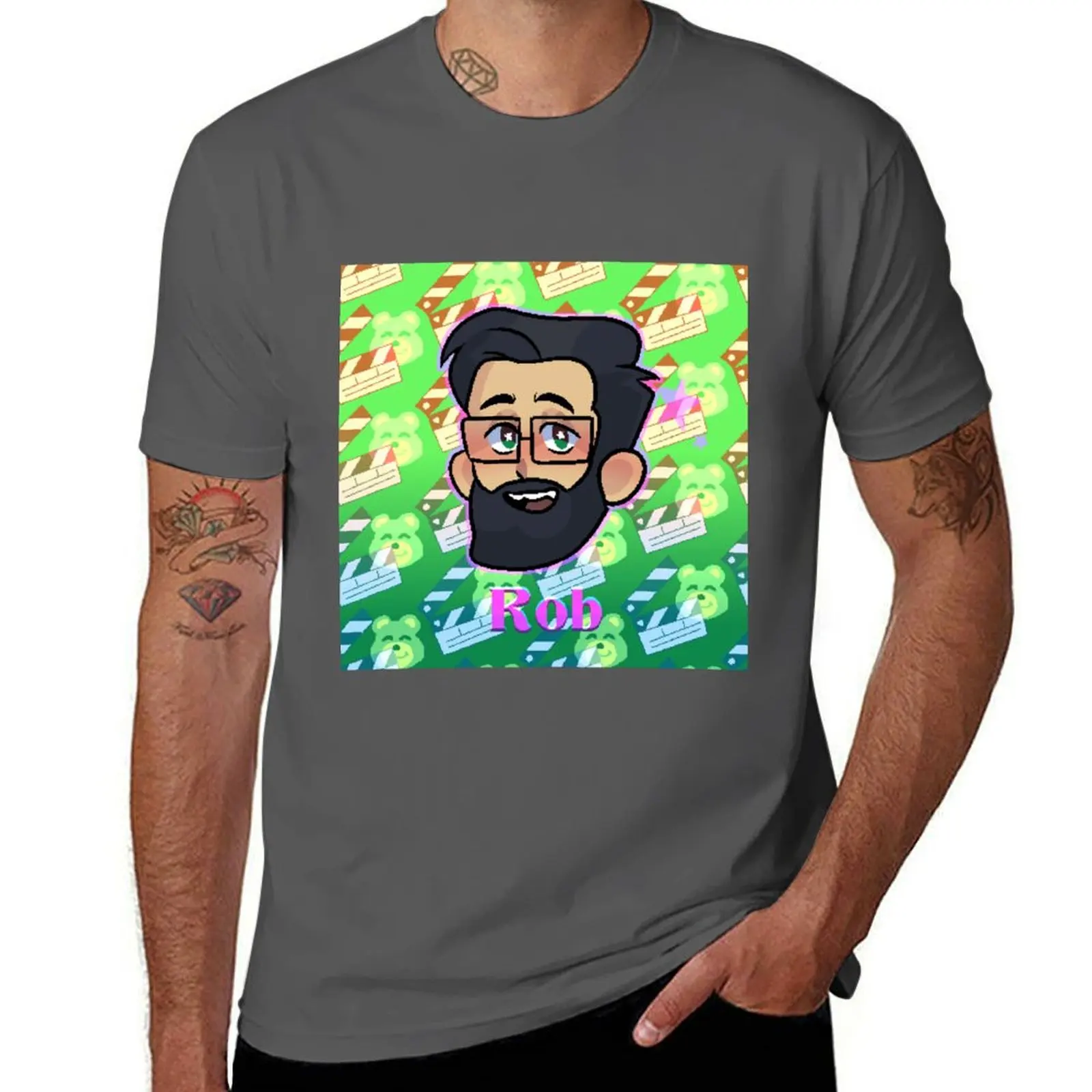 

Rob Lundquist Discord Mini T-Shirt custom shirt customs design your own heavy weight t shirts for men