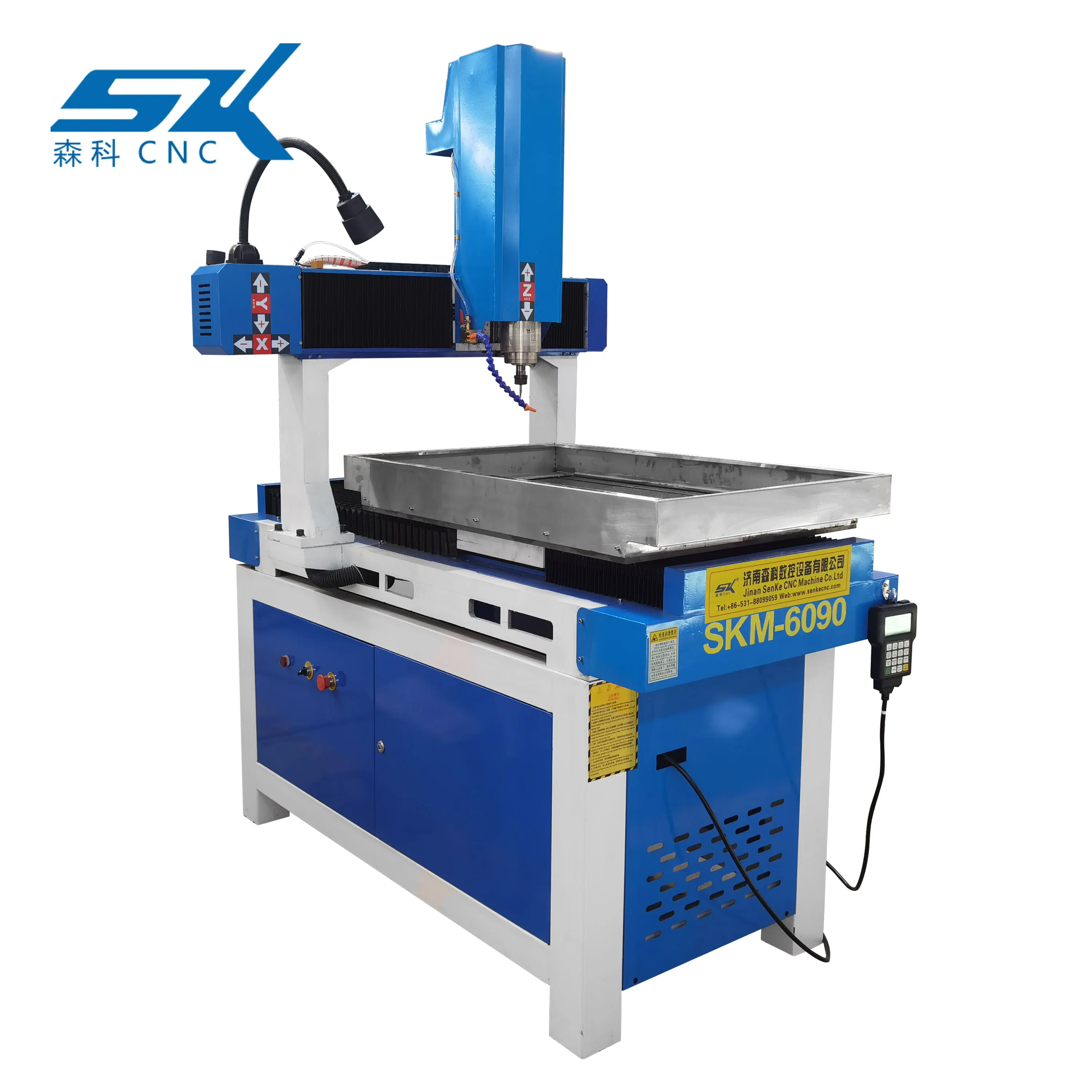 High Precision 6060 Mini Metal Mold Engraving Milling Machine Desktop CNC Router With Engine Motor Gear Bearing Core Components