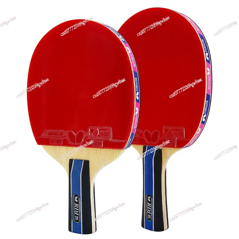 

Ракетка для пинг-понга Butterfly D5, прямой набор, наступательная комбинированная дуга, двухсторонняя, антирезиновая, 5-слойная