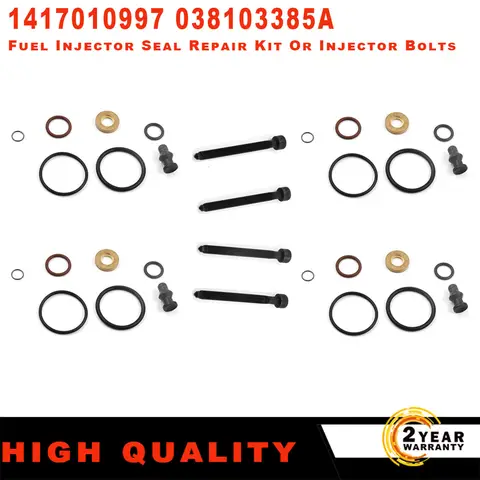Fuel Injector Seal Repair Kit Or Injector Bolts for A2 A3 A4 Skoda 1.2 1.4 1.9 TDI 1417010997 038103385A
