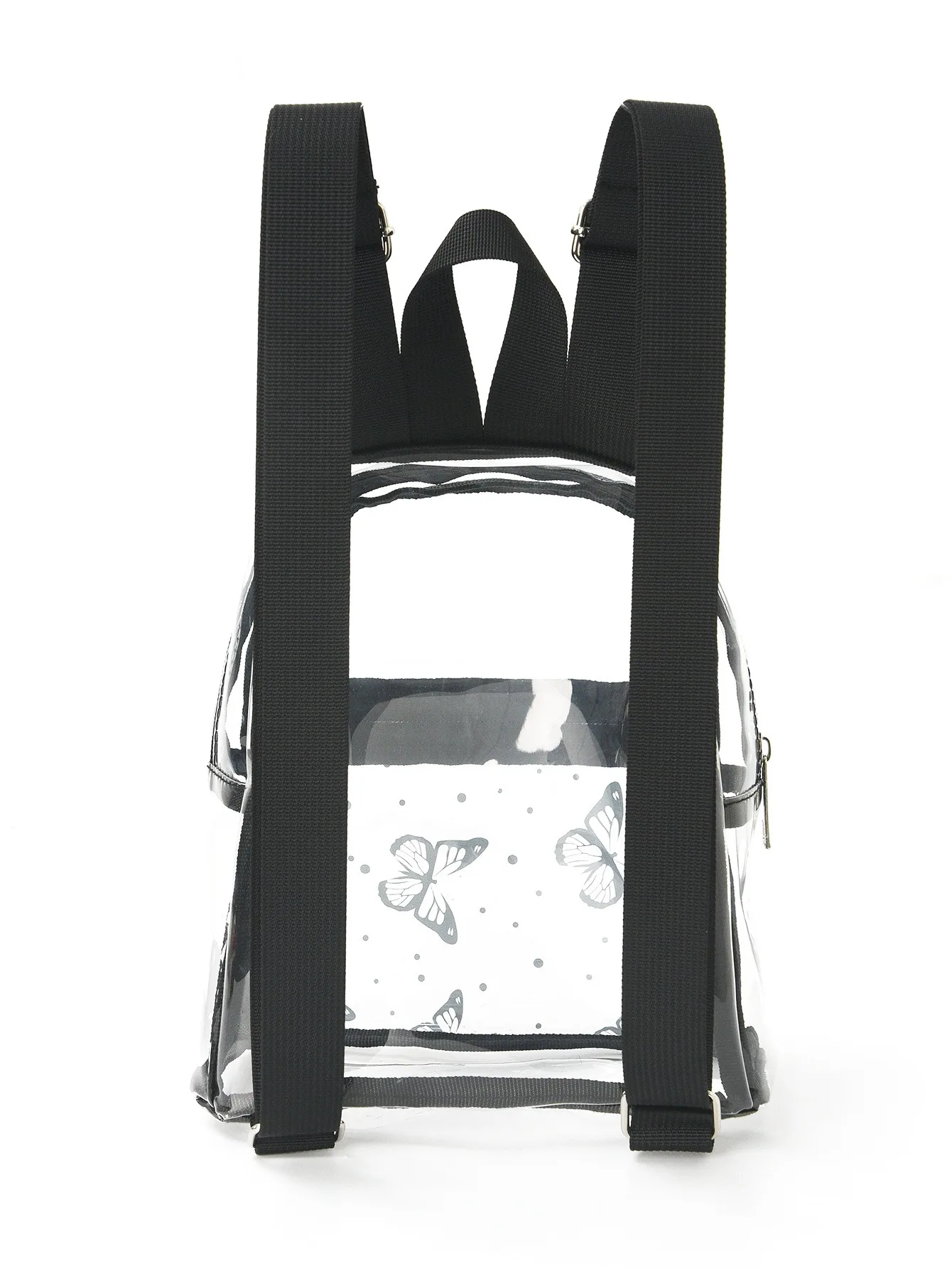 PVC backpack pvc big schoolbag, transparent backpack pvc transparent backpack