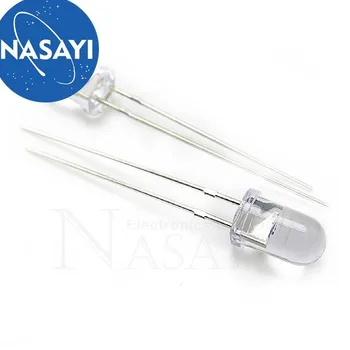 PT334-6C fotodiyot 5mm fototransistör kızılötesi alıcı tüp dalga boyu 940nm