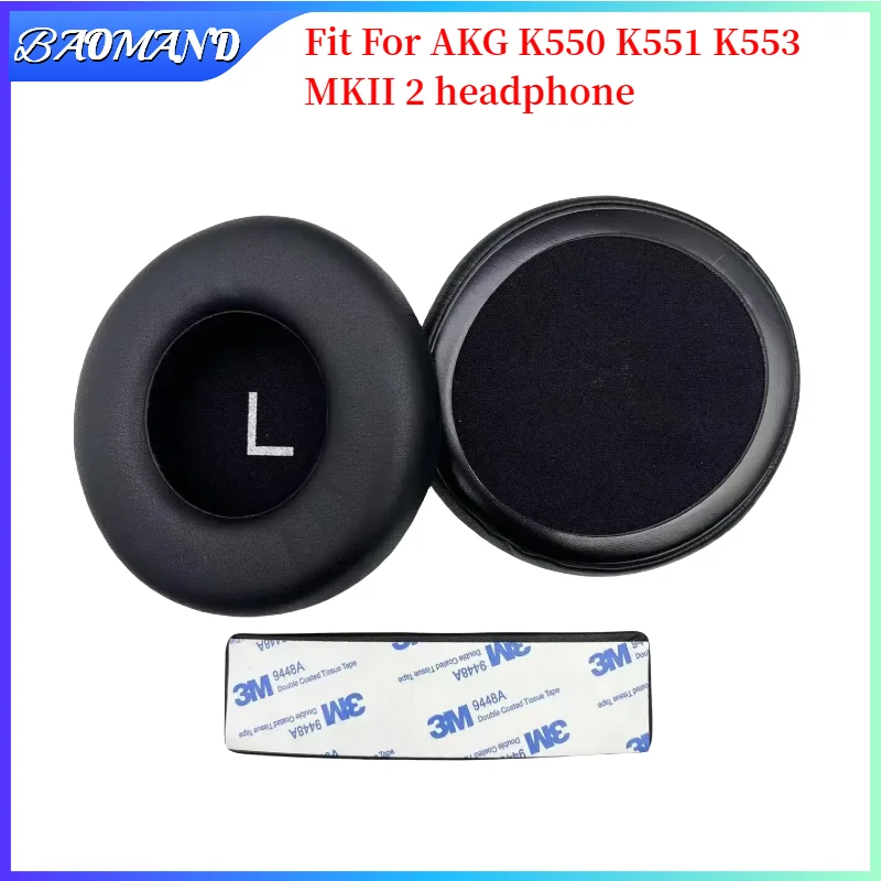 

BAOMAND Replacement Earpads Memory Foam Ear Cushion Cover For AKG K550 K551 K553 MKII 2 Gaming Headset Earmuffs Ear Pads