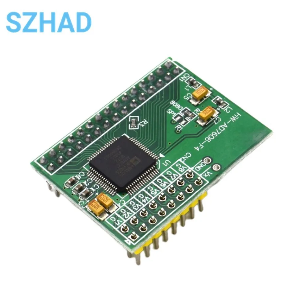 AD7606 data acquisition module 16-bit ADC 8-channel synchronous sampling frequency 200KHz