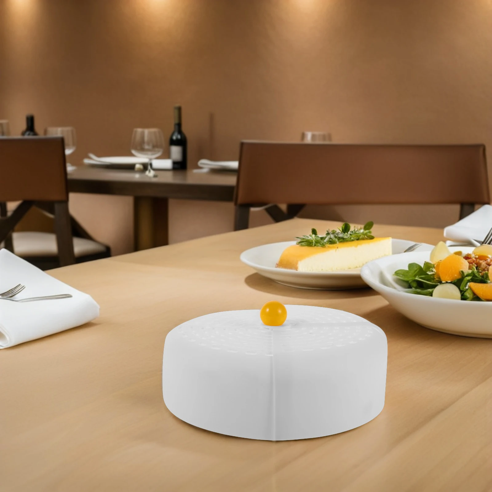 

2Pcs Foldable Food Covers Reusable Ventilated Dome for Household Outdoor Use Collapsible Serving Insect Proof Mesh