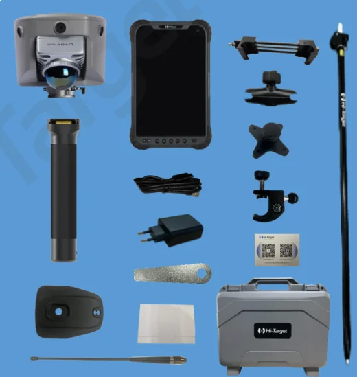 Latest Technology 1408 Channels Tilt Survey PPP Hi Survey Hi-lidar Software Slam Scanner Hi Target V700s Laser Rtk