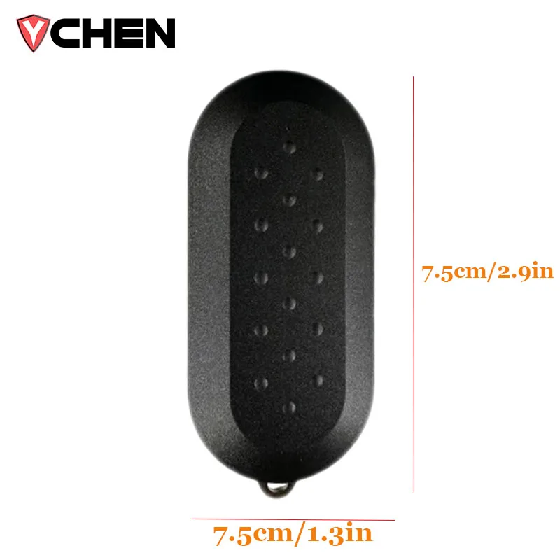 Car Key Remote Control Shell Blank Case Housing Fob Keyless SIP22 Blade Good Quality For Fiat 500 Panda Punto Bravo 3 Buttons