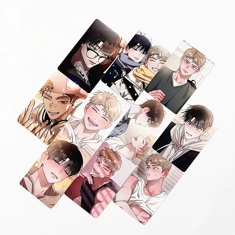 

10 Pcs/Set Red Thread Quest Manhwa Lomo Cards Hongsil Quest Lee Yeon & Kihoon Selfie Photocards Fans Collectibles Gift