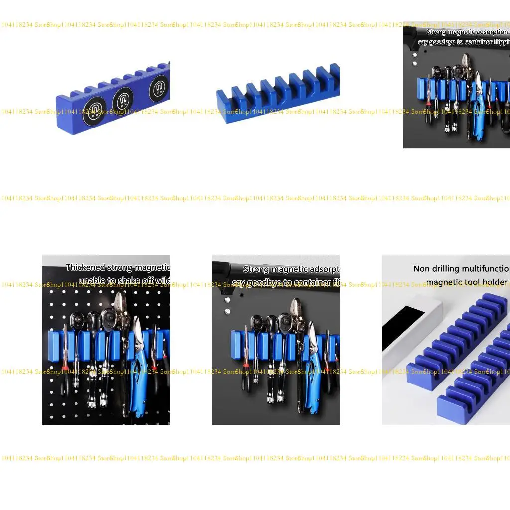 P9FB Compact Tool Storage System Secures Wrenches Pliers Screwdrivers Workshop Garage Heavy Duty Construction