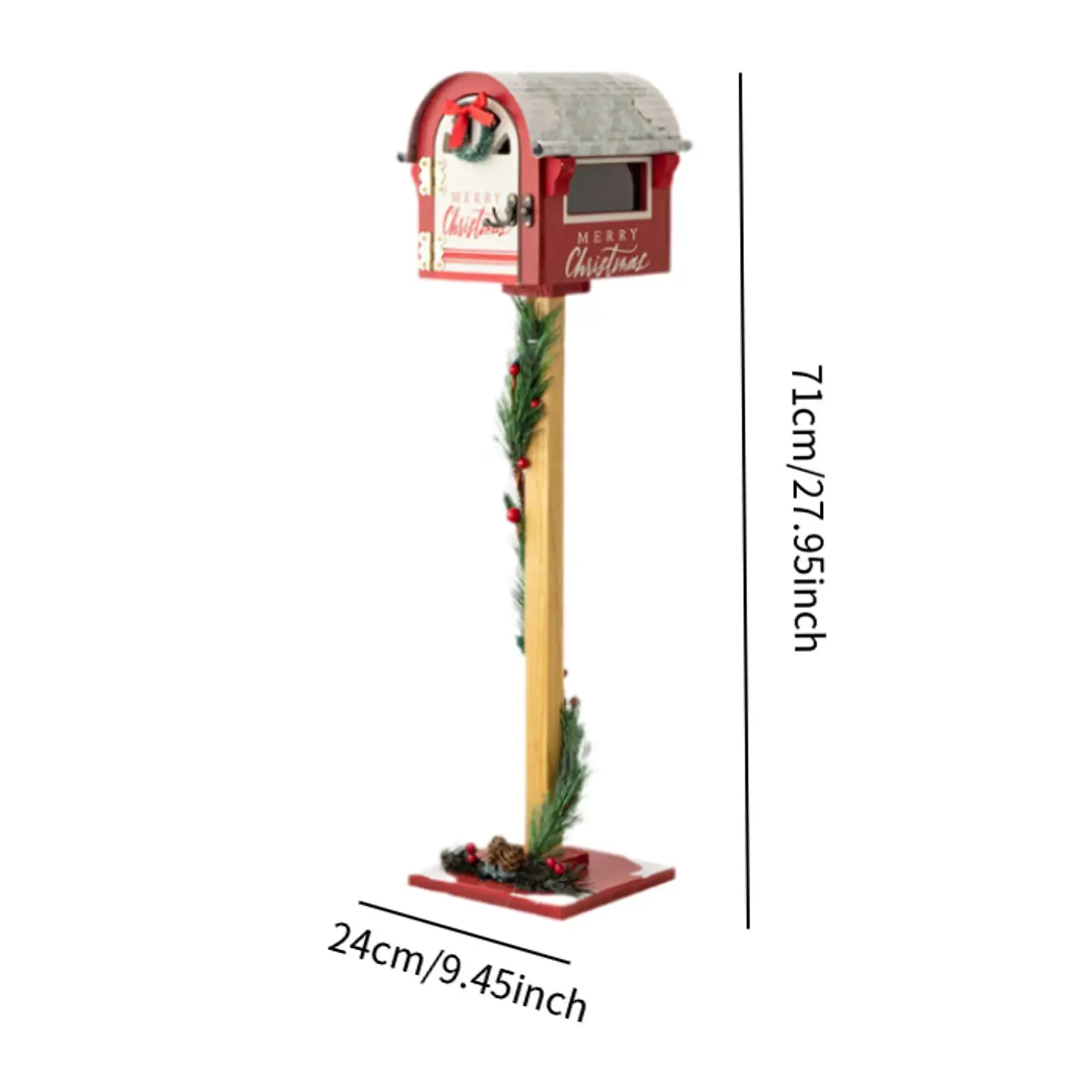 عيد الميلاد الديكور صندوق البريد صندوق البريد المعدني صندوق البريد الزخرفية عيد الميلاد