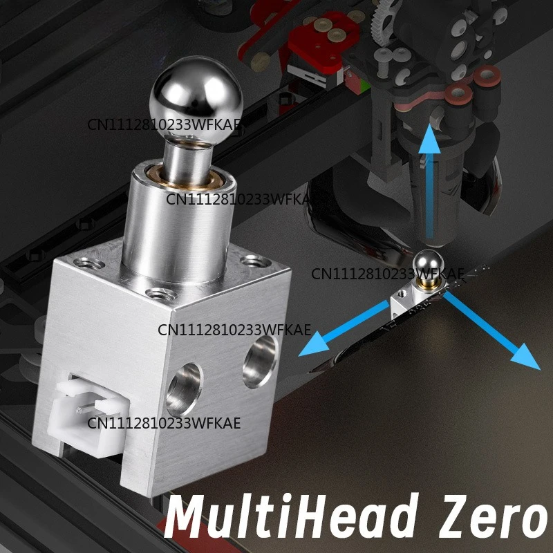 Mellow MultiHead Zero Precision XYZ Nozzle Offset Calibration Tool for FDM 3D Printer Idex/INDX/Stealthchanger Multi-Color