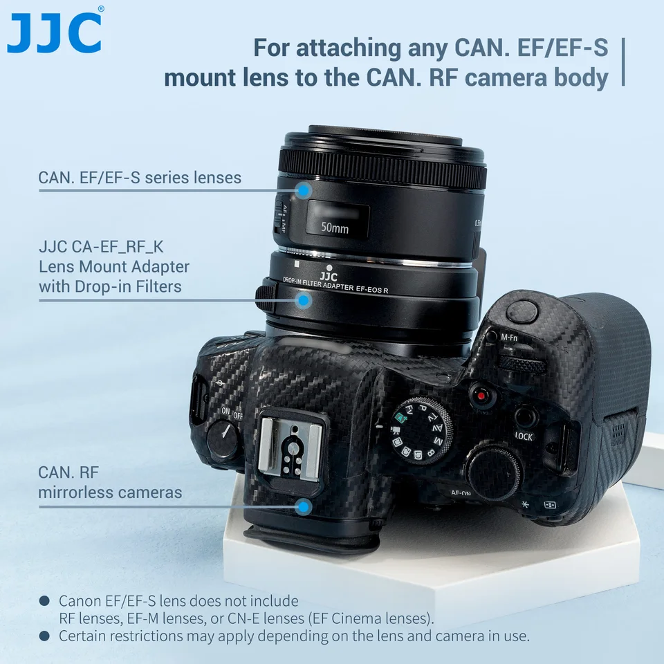 JJC EF-EOS R レンズアダプター Canon RF対応