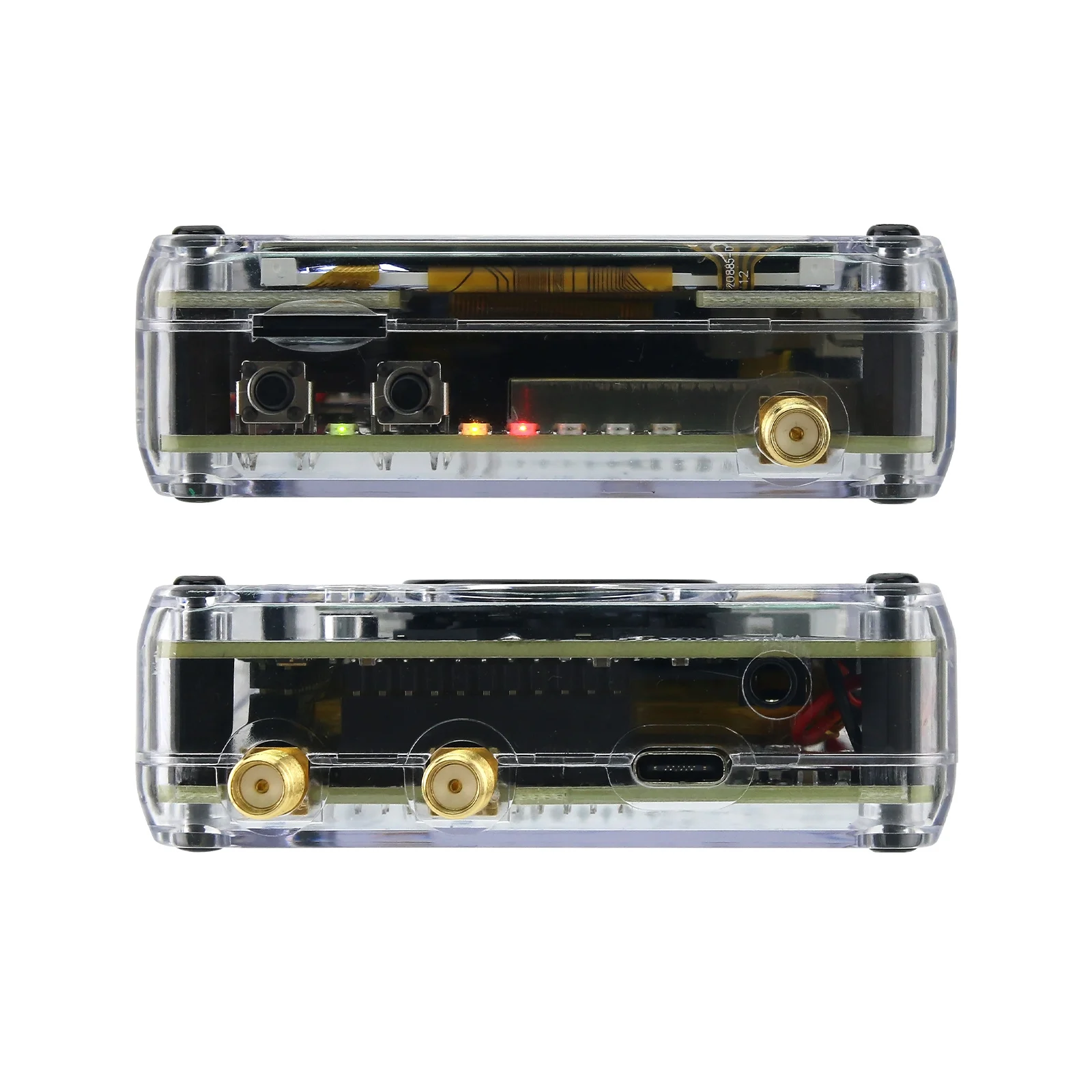 HAMGEEK R10C + H4 HackRF One R10C V2.0.x SDR Rádio MAX2837 e Portapack H4 com 5 Antenas