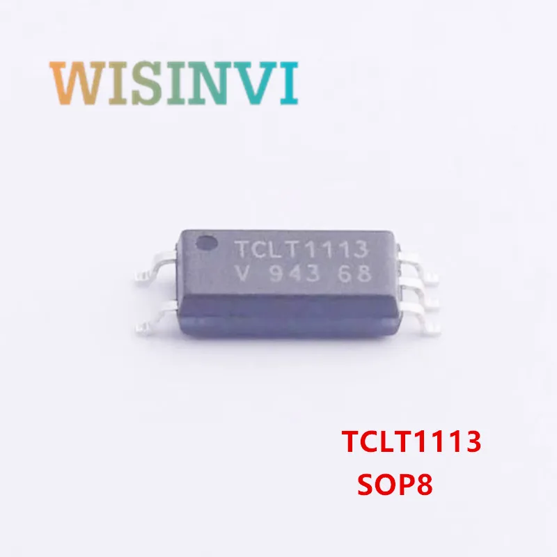 10PCS  TCLT1100 TCLT1102 TCLT1103 TCLT1104 TCLT1105 TCLT1106 TCLT1109  TCLT1113  SOP5 Optocoupler, Phototransistor Output
