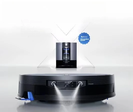 Omni Cyclone Wet & Dry Hotel Use 22000Pa Pet Hair Pick up Automatic Cleaning Robot Vacuum