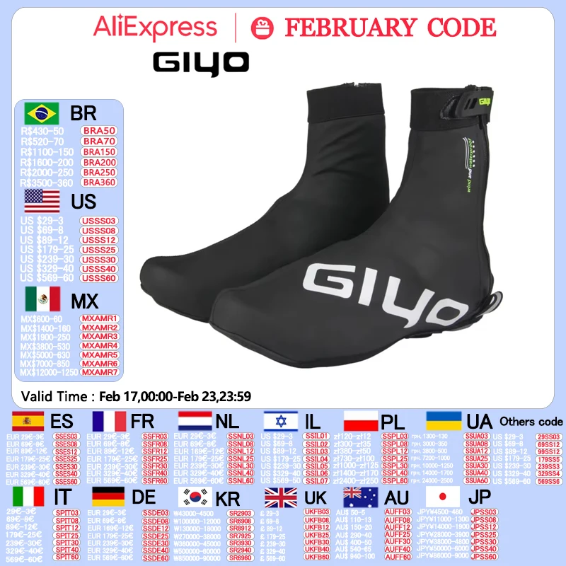 

GIYO Waterproof Cycling Shoe Covers Women Men Shoes Cover MTB Road Bike Racing Overshoes Waterproof Shoe Covers Lock Protector