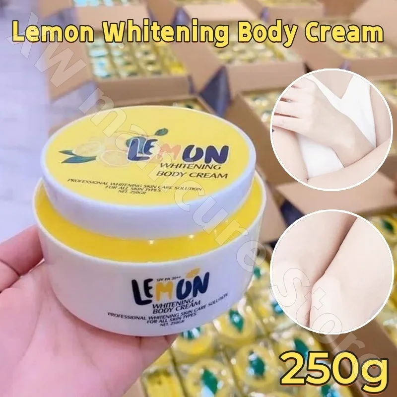 

Vietnamese Lemon Body Milk Brightens Skin Moisturizes and Improves Dryness and Dullness Body Care Cream 250g