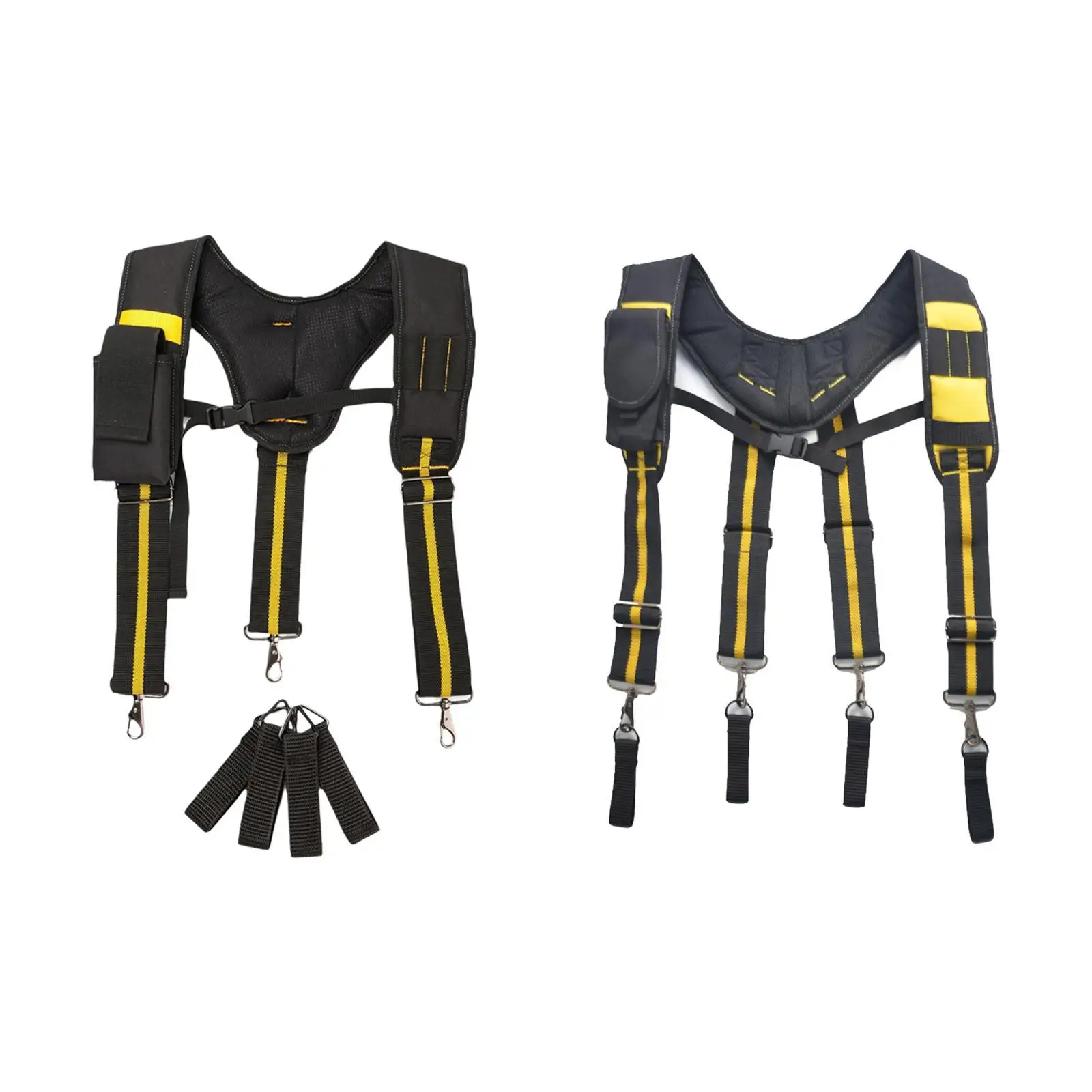 

Tool Belt Suspender Padded Tool Belt Tear Resistant Tool Pouch Suspender Duty