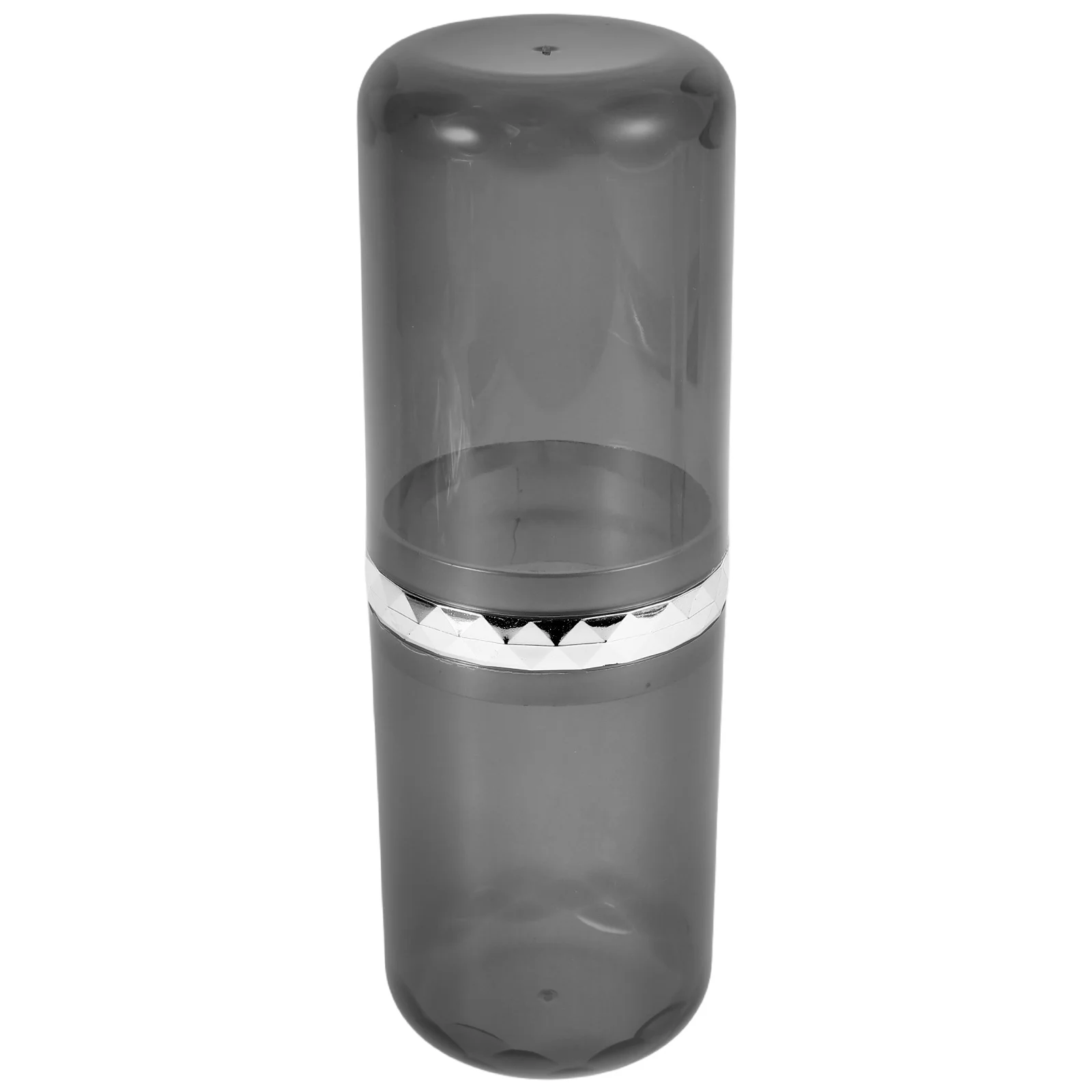 

Portable Travel Toothbrush Cup Large Clear Toothbrush Holder Travel Toothpaste Container for School Camping Business Trips