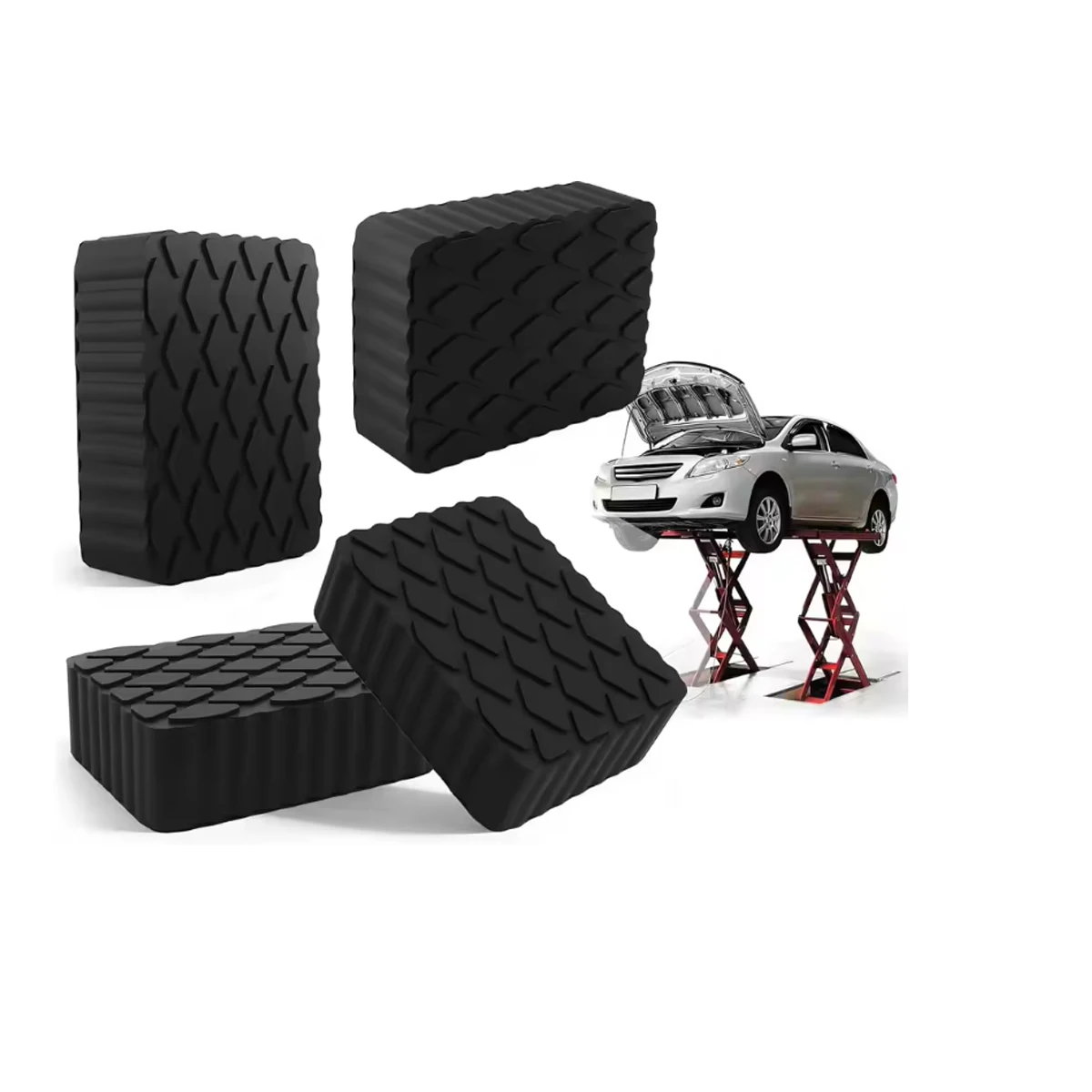 Rubber Jack Pad Lifting Lift Car Garage Tools Auto Hand Tool the Electric Mechanical Workshop Stand Gadgets and Equipment Parts