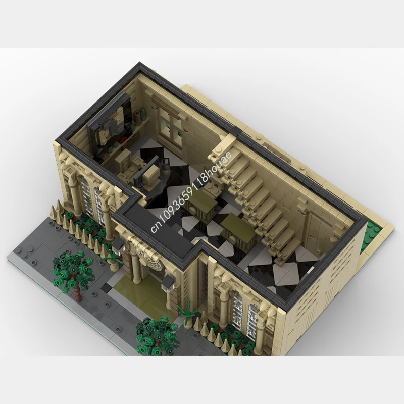 3987pcs MOC The Consulate Modular Buildings Building Blocks Constructing Plastic Educational Creative STEM Christmas toy Gift