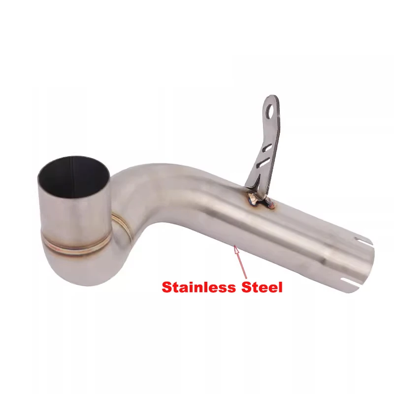 Slip On For VOGE 900DS 900 DS DS900X DS900 X 2024 2025 Motorcycle Exhaust Escape Middle Titanium Connecting Link Pipe Muffler
