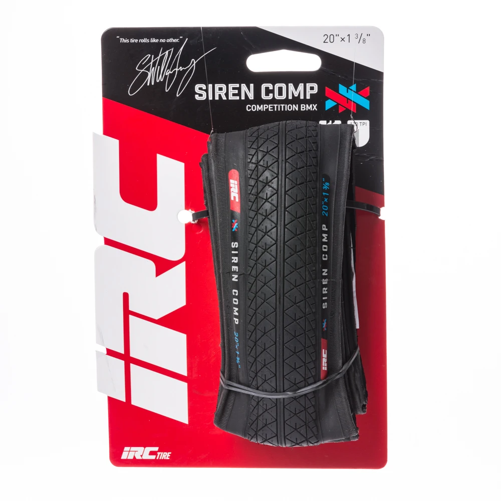 IRC SIREN COMP 20 24 BMX BICYCLE TIRE  20x1.5 20x1.75 20x1.90 24x1.75 BIKE TYRE 120TPI 28-451 28-406 37-406 44-406 47-406 44-507