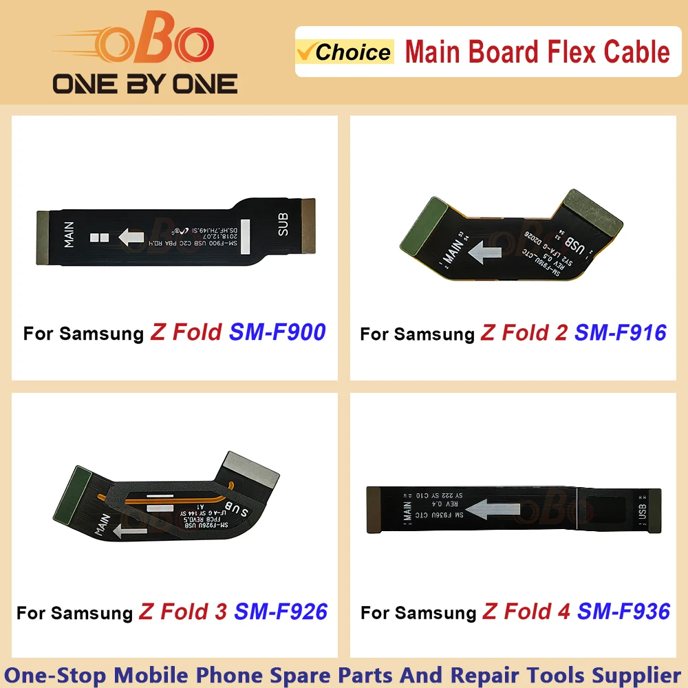 Main Board Connector Flex For Samsung Galaxy Z Fold 2 3 4 5 F900 F916 F926 F936 F946 Motherboard Flex Cable Repair (1Pc)