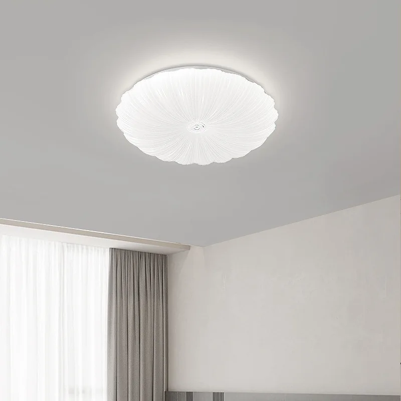 Full spectrum eye protection shell ceiling light, Italian minimalist no stroboscopic living room main light