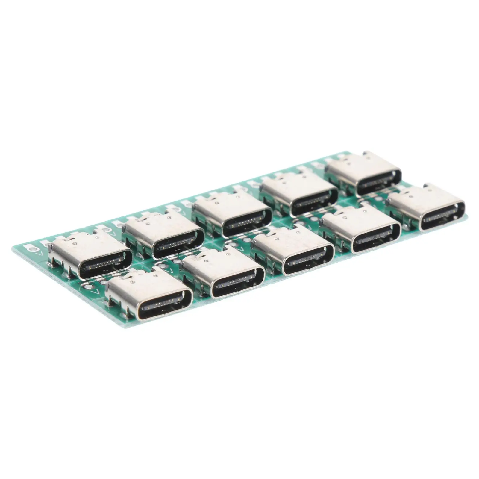 

10 Pcs C Usb C Connector Board DIY 3.1 Female Connector PCB Converter Board for Data Cable Transmission