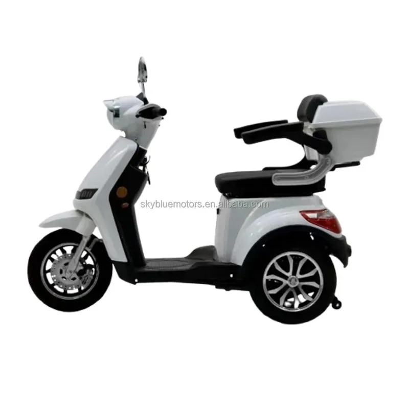 Long Range Last Miles Electric Scooter Outdoor Three Wheel Mobility Scooters EEC Certified for Elder