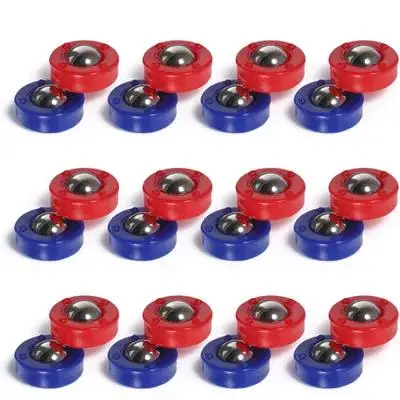 

24Pcs Shuffleboard Pucks Set Mini Tabletop Shuffleboard Rollers Replacement Curling Board Game Indoor Outdoor Interactive Bright