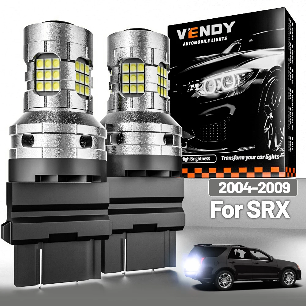 

2 шт. светодиодный фонарь заднего хода для Cadillac SRX 2004-2009, резервная лампа 2005 2006 2007 2008, аксессуары Canbus