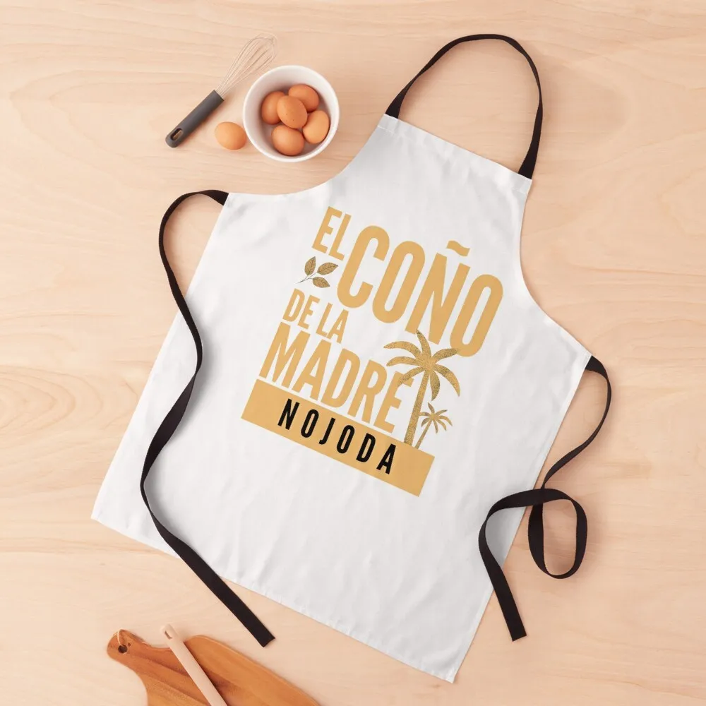 El CO?O DE LA MADRE nojoda - Venezuela Apron cook wear Kitchen Front Apron