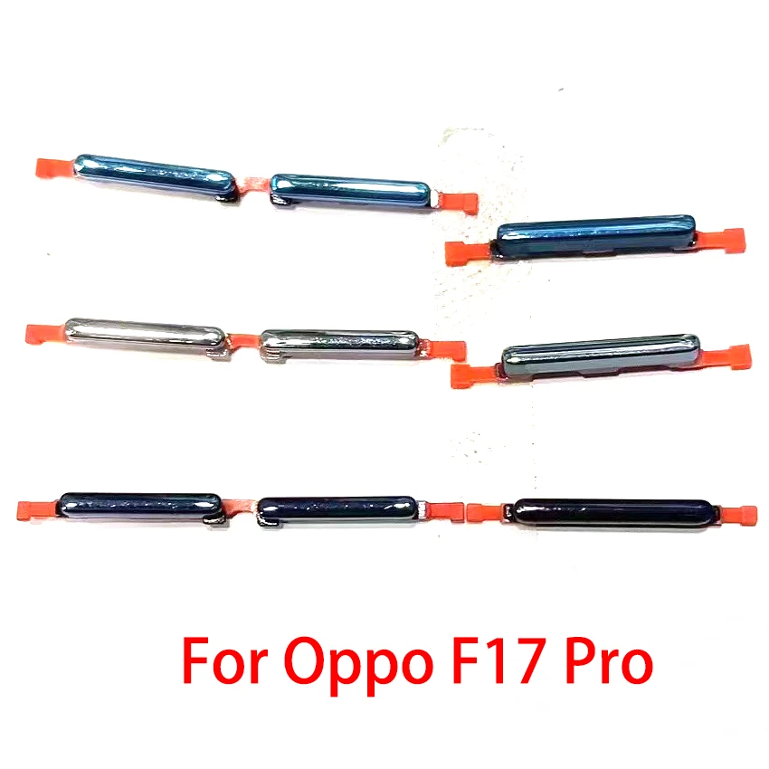 For Oppo F17 Pro Power ON OFF Volume Up Down Side Button Key