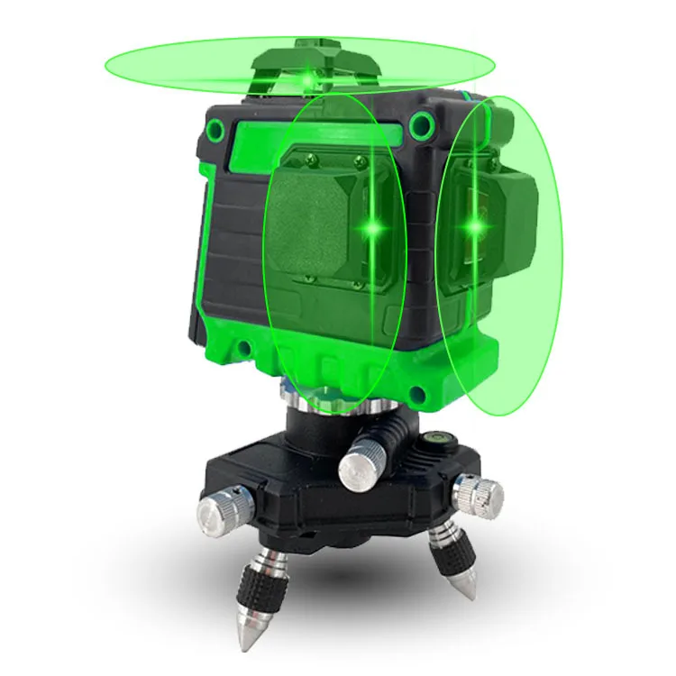 

High Precision 3d12 Line Level Self-levelling 360 Degree Rotating Green Level
